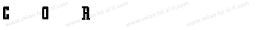 College-Outline Regu字体转换
